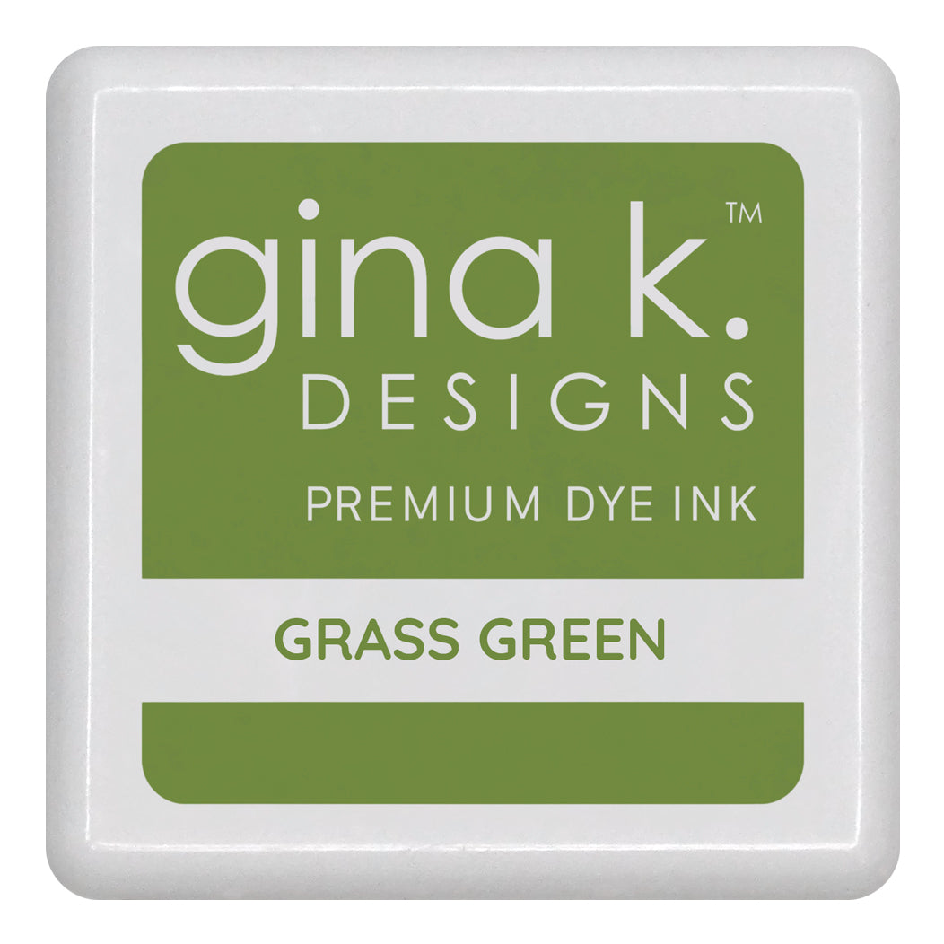 Gina K Designs GRASS GREEN Color Companions Mini Ink Pad CUBE13