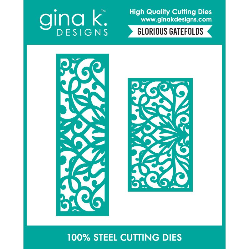 Gina K Designs Glorious Gatefolds Dies die0723