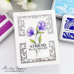 Gina K Designs Glorious Gatefolds Dies die0723 a friend like you is hard to find greeting card