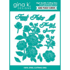 Gina K Designs Hand-Picked Flowers Coordinating Dies gkdie0534