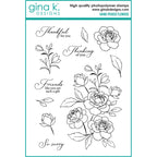 Gina K Designs Hand-Picked Flowers Stamps gkd291