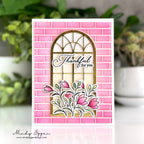 Gina K Designs Hand-Picked Flowers Stamps gkd291 thankful for you