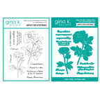 Gina K Designs Happily Ever After Wishes Stamps and Dies