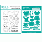 Gina K Designs Heads Up Little Critters Stamps and Dies