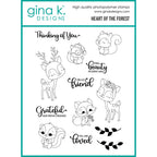 Gina K Designs Heart of the Forest Stamps dg18