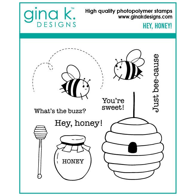 Gina K Designs Hey, Honey! Stamps