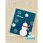 Gina K Designs Holiday Ornament Stamps bs70 snowman