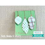 Gina K Designs Holiday Ornament Stamps bs70 trio