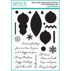 Gina K Designs Holiday Ornaments Stamps bs70