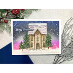 Gina K Designs Home for the Holidays Clear Stamps hs59 Merry Christmas