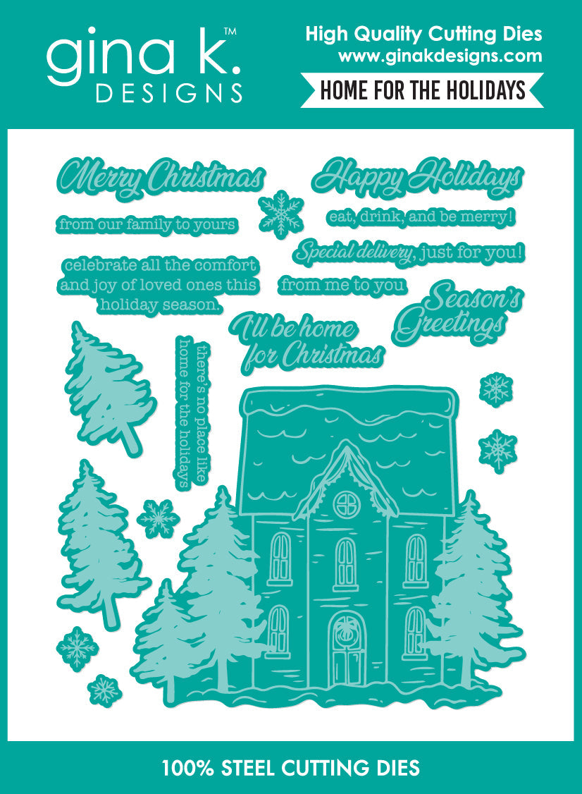 Gina K Designs Home for the Holidays Dies hsdie0450