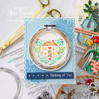Gina K Designs Home is Where the Heart Is Stamps hs66 Thinking of You