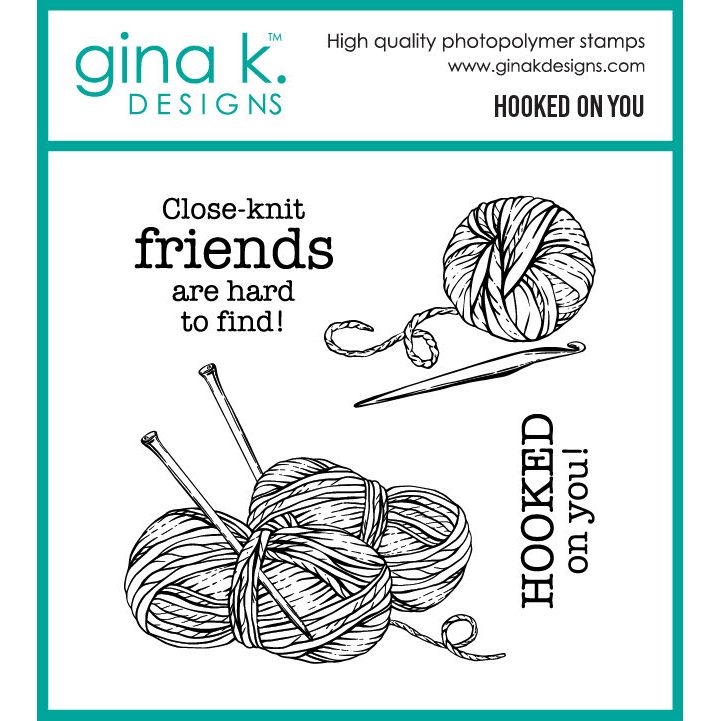 Gina K Designs Hooked on You Stamps 2920