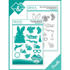 Gina K Designs Hopping Good Day Stamps and Dies Bundle asdie0498