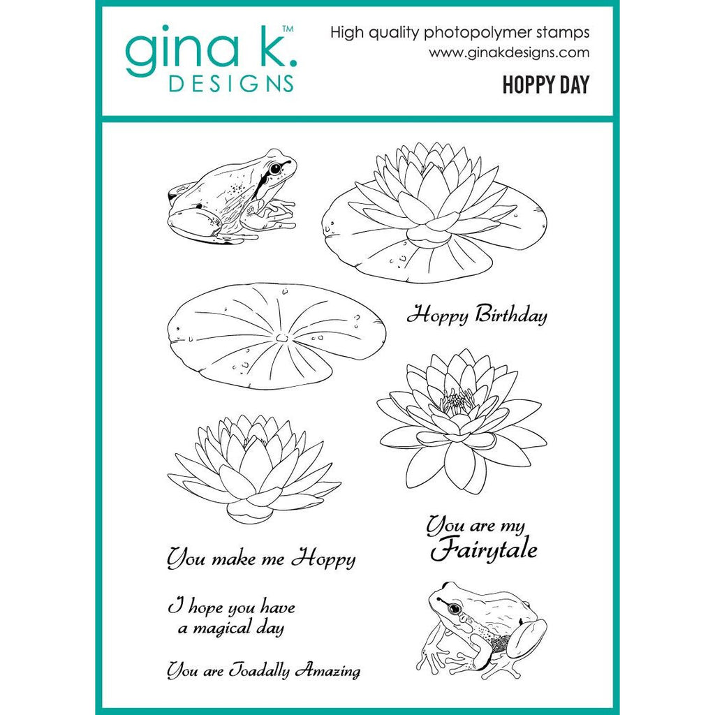 Gina K Designs Hoppy Day Stamps hs68