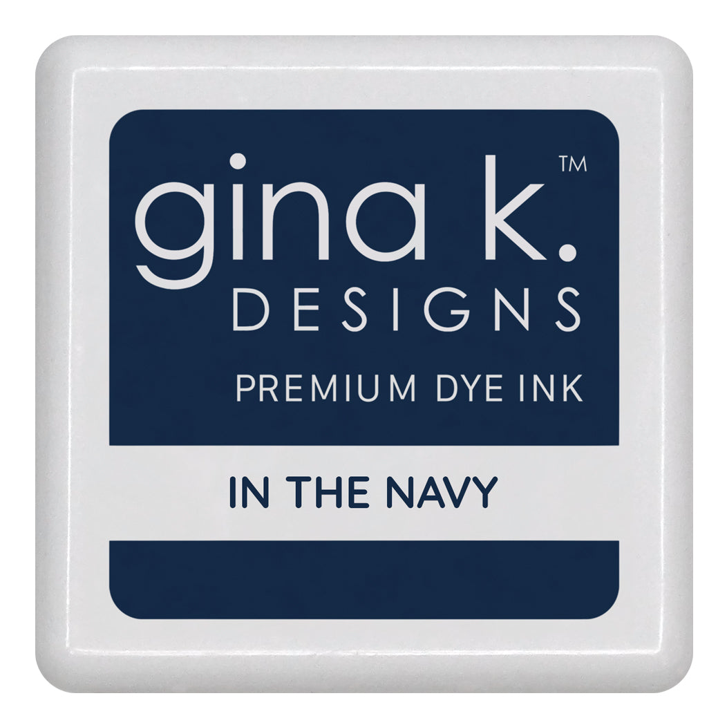Gina K Designs IN THE NAVY Color Companions Mini Ink Pad CUBE25