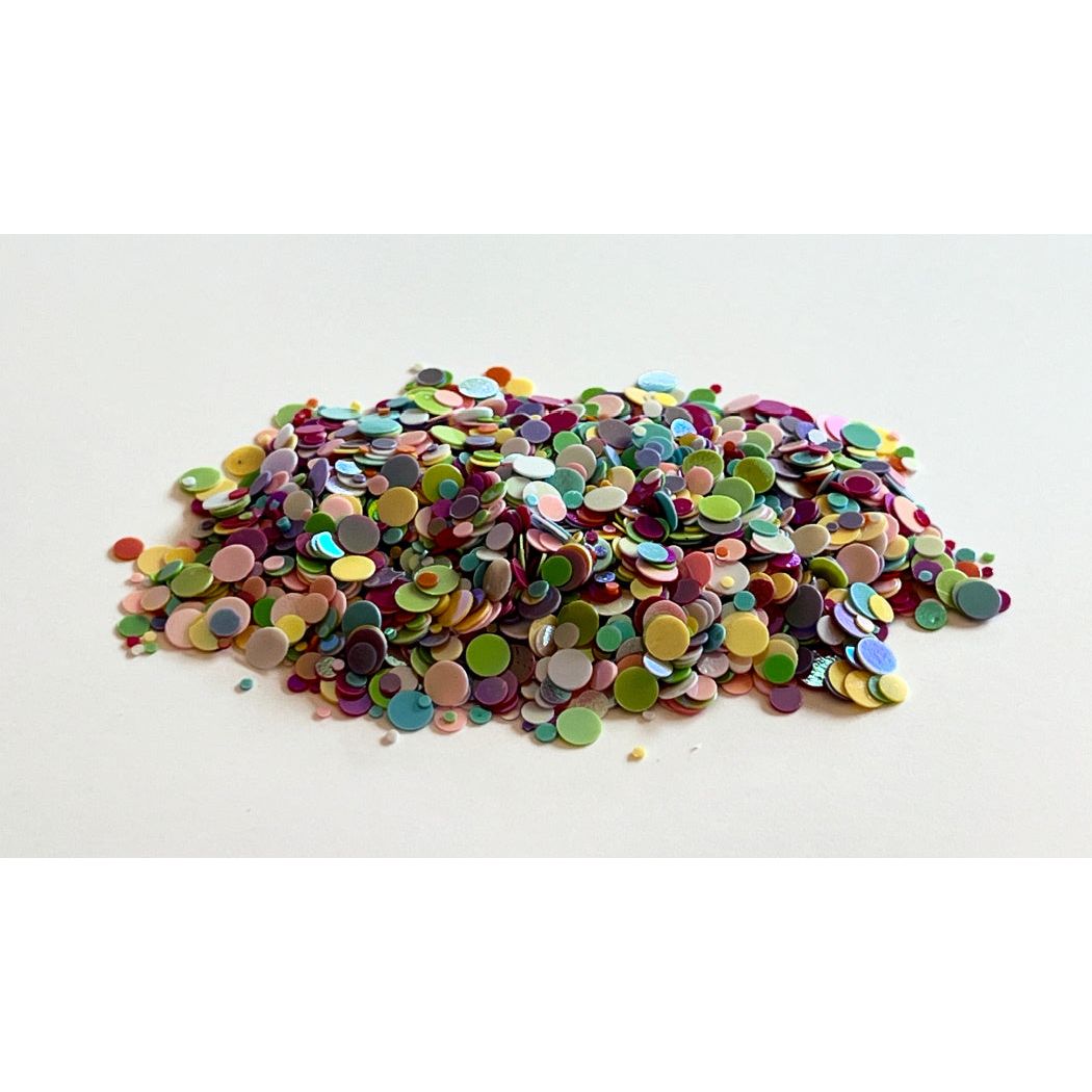 Gina K Designs Iridescent Dots Embellishments emb15