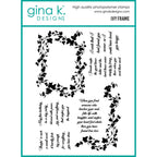 Gina K Designs Ivy Frame Stamps hs83