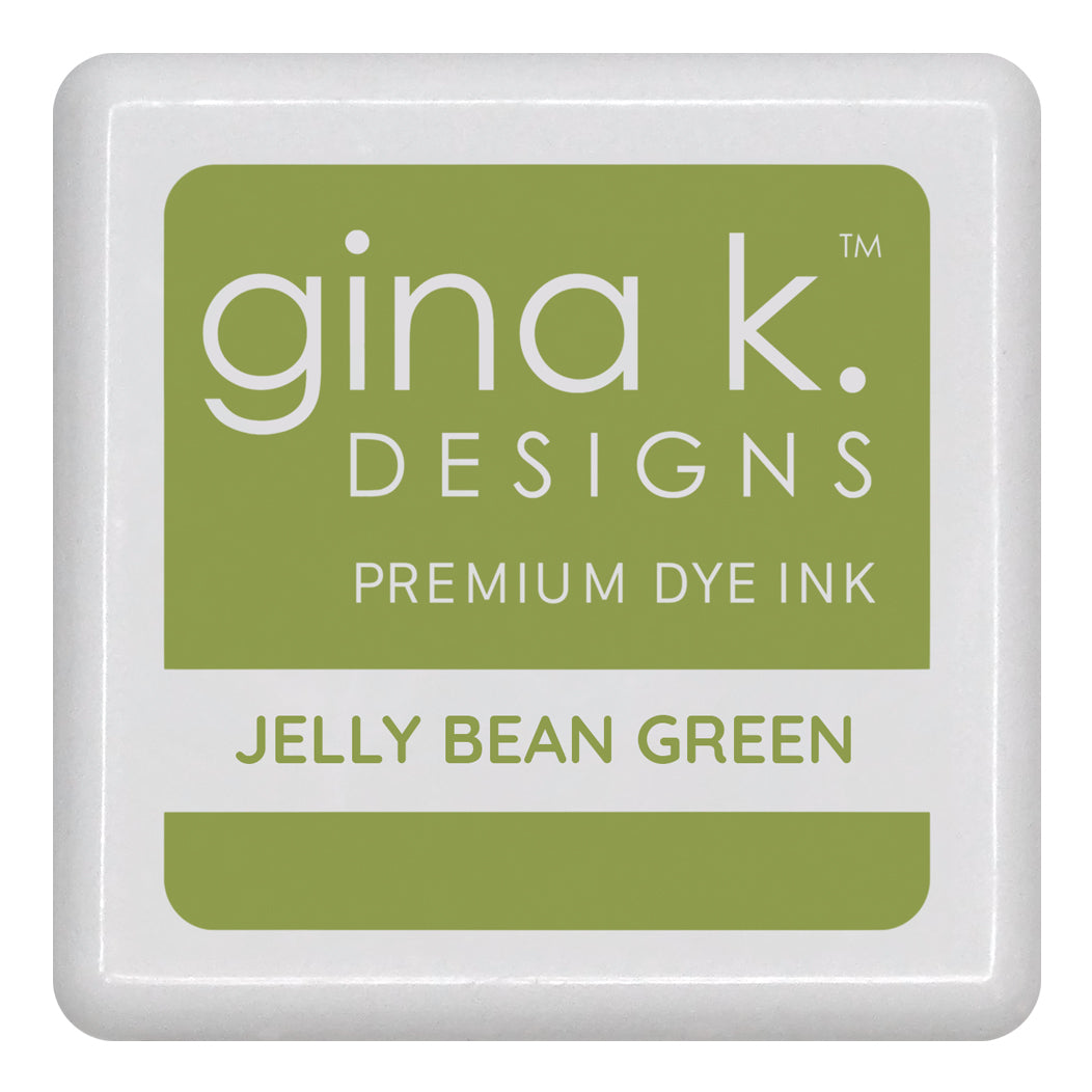 Gina K Designs JELLY BEAN GREEN Color Companions Mini Ink Pad CUBE38