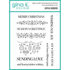 Gina K Designs Joyful Borders Stamps gkd360