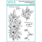 Gina K Designs Joyful Season Stamps and Dies Bundle asdie0463 STAMPS ONLY