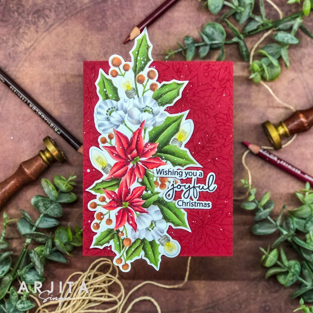 Gina K Designs Joyful Season Stamps as40 joyful christmas
