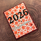Gina K Designs Large Numbers Dies dwdie0732 Happy 2026 Card