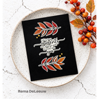 Gina K Designs Life’s Best Moments STAMPtember Exclusive Stamps 2505ssc Floral Friend Card High Contrast