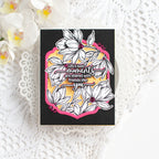Gina K Designs Life’s Best Moments STAMPtember Exclusive Stamps 2505ssc Floral Friend Card Tropical Blooms | color-code:ALT02