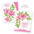 Gina K Designs Life’s Best Moments STAMPtember Exclusive Stamps And Dies Floral Friend Card Set Pink | color-code:ALT03