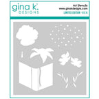 Gina K Designs Limited Edition Stencil lhst03