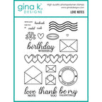 Gina K Designs Love Notes Stamps bs83