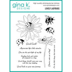 Gina K Designs Lovely Ladybugs Stamps hs81