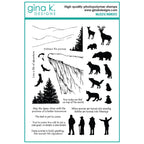 Gina K Designs Majestic Moments Stamps mm143