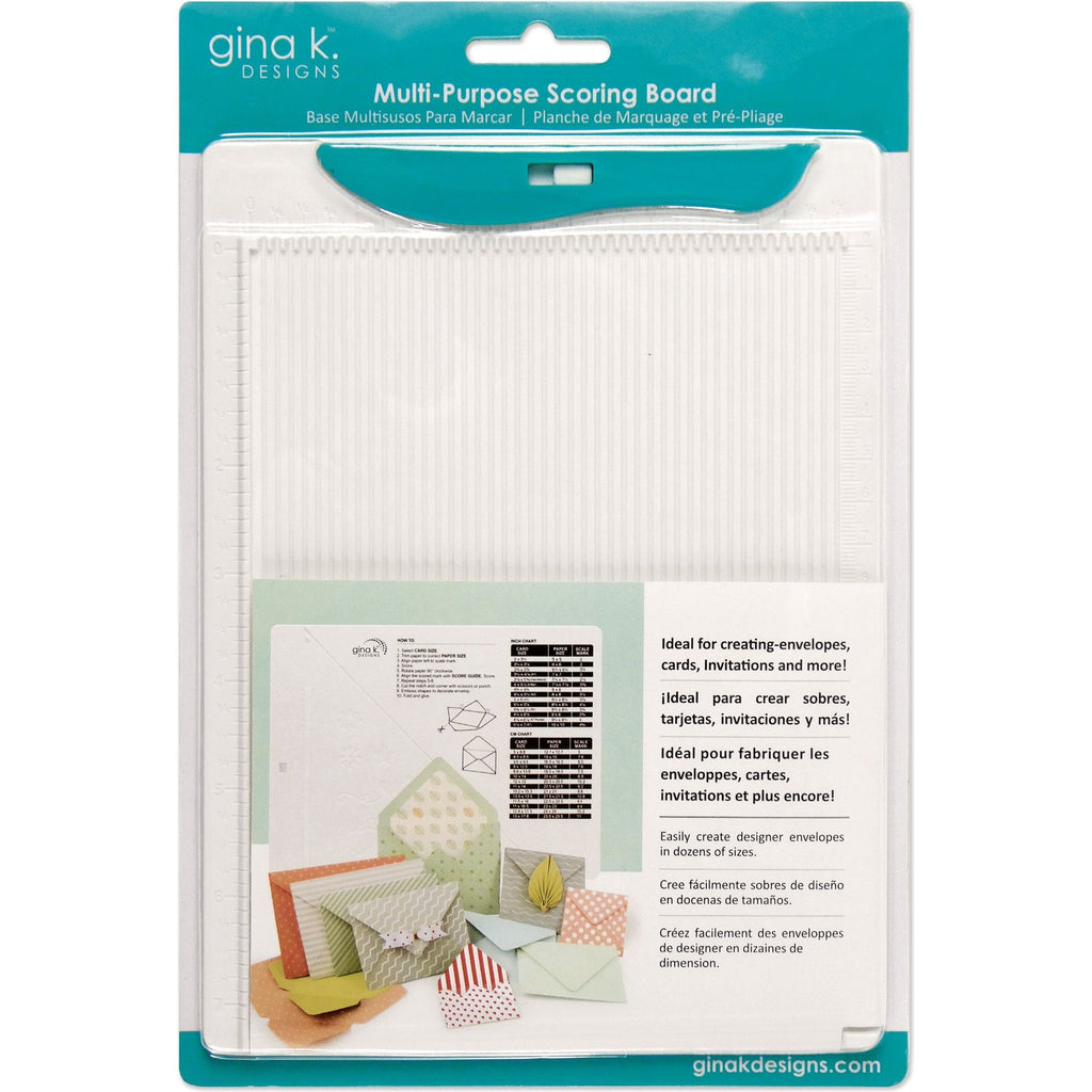 Gina K Designs Multi-Purpose Scoring Board mpsb in packaging