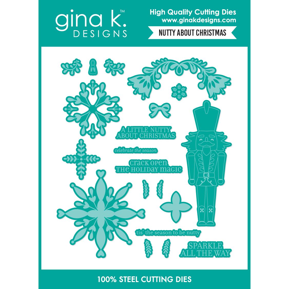 Gina K Designs Nutty About Christmas Dies lhdie0821