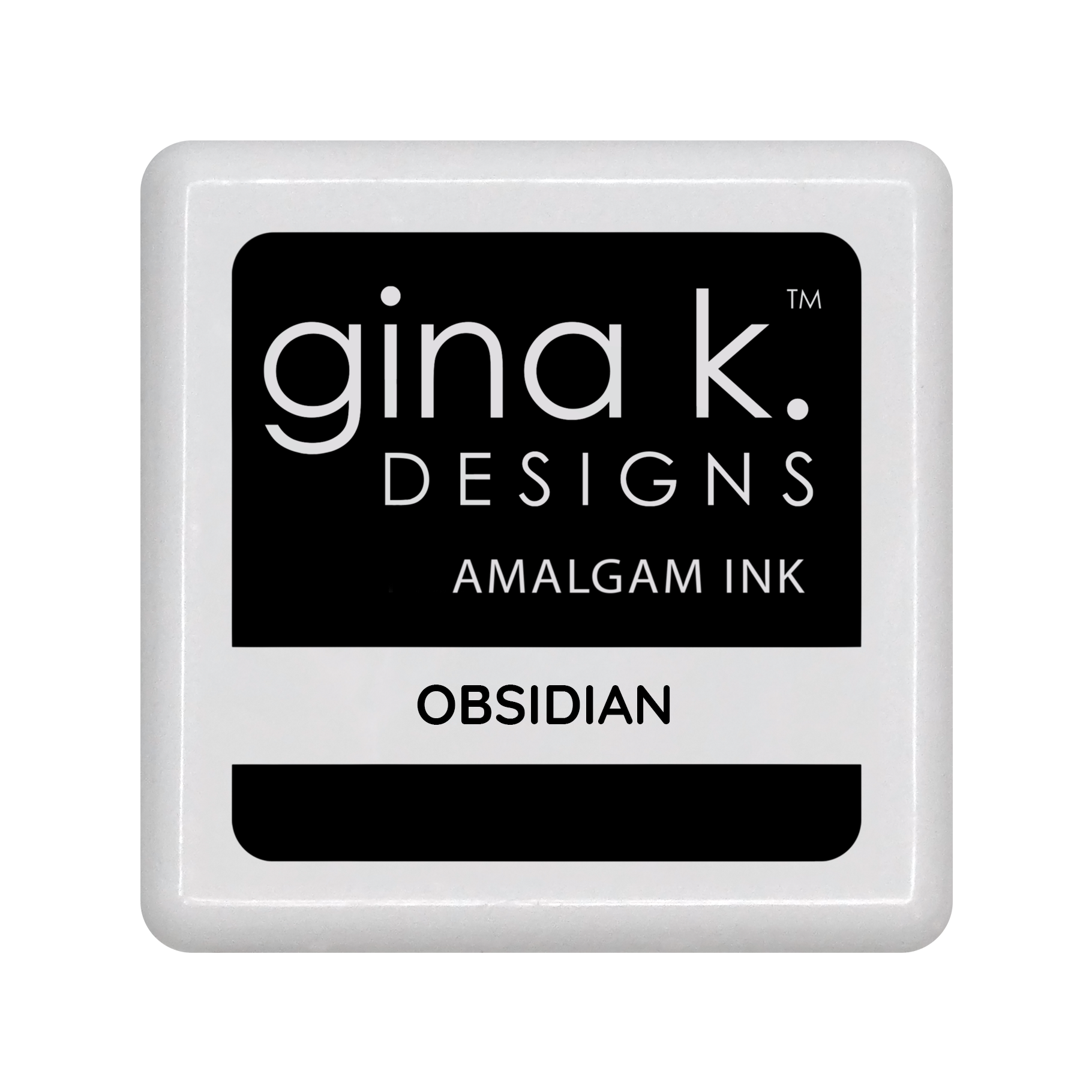 Gina K Designs OBSIDIAN Amalgam Cube Ink Mini Pad 848
