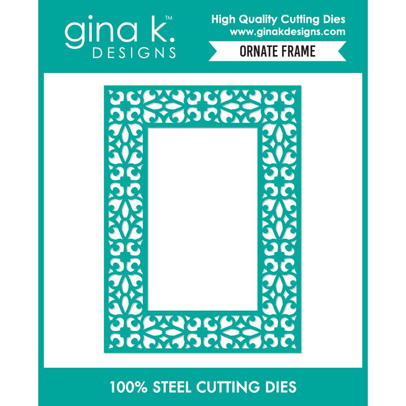 Gina K Designs Ornate Frame Die die0724