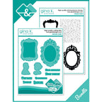 Gina K Designs Parisian Charm Stamps and Dies Bundle hsdie0500