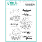 Gina K Designs Pawsitively Crafty Stamps dg21