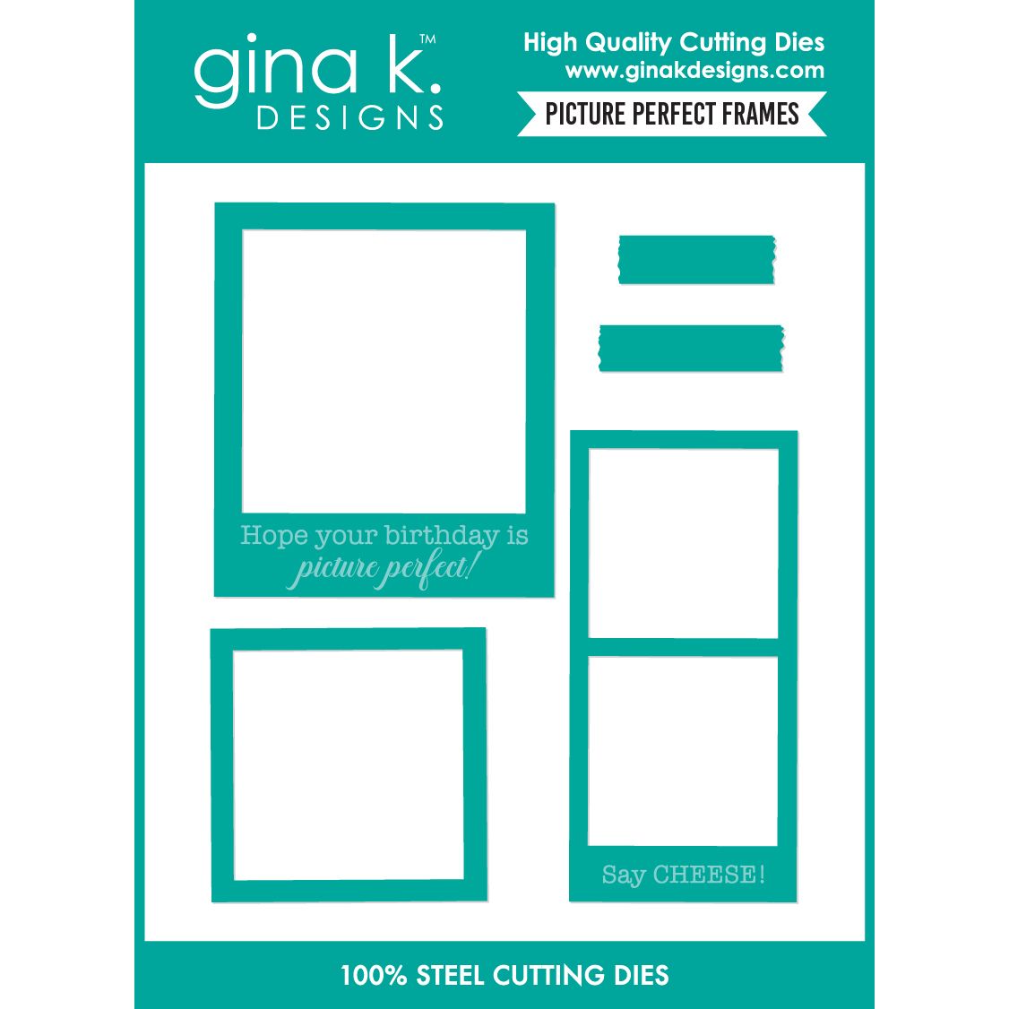 Gina K Designs Picture Perfect Frames Dies die0775