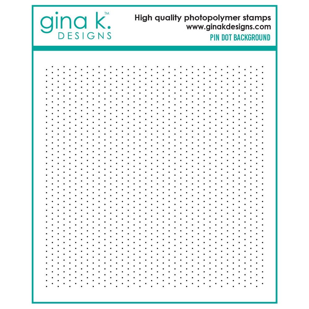 Gina K Designs Pin Dot Background Stamp dw38