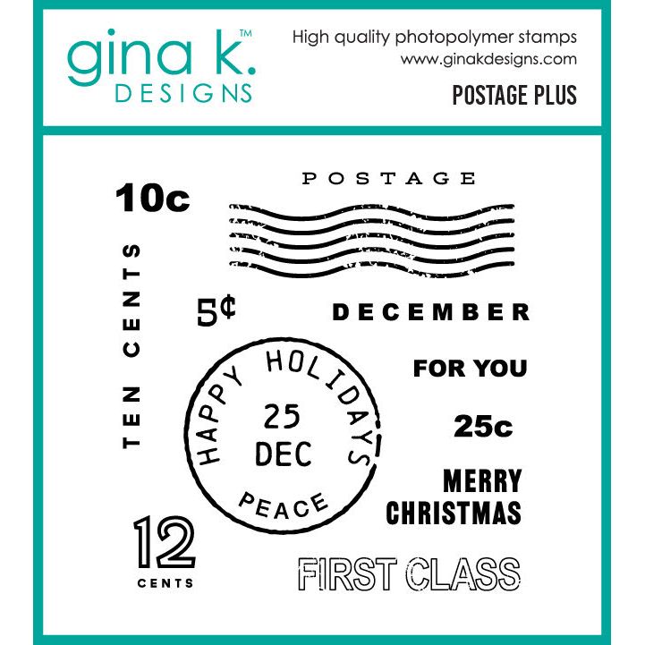 Gina K Designs Postage Plus Stamps gkd361