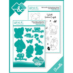 Gina K Designs Puppies On My Mind Stamps and Dies Bundle dgdie0516