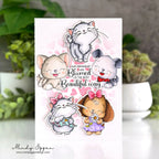 Gina K Designs Puppies On My Mind Stamps and Dies Bundle dgdie0516 Dogs and Cats
