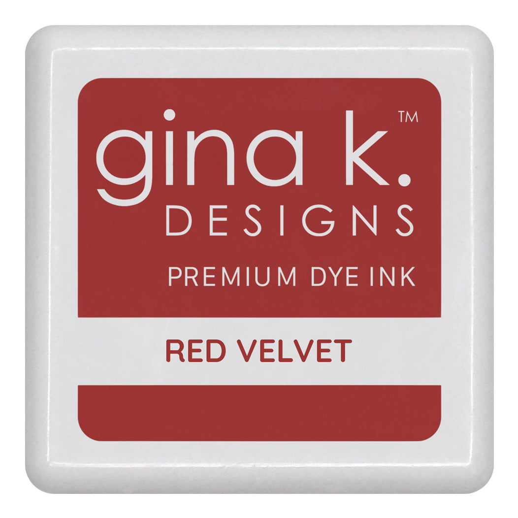 Gina K Designs RED VELVET Color Companions Mini Ink Pad CUBE42