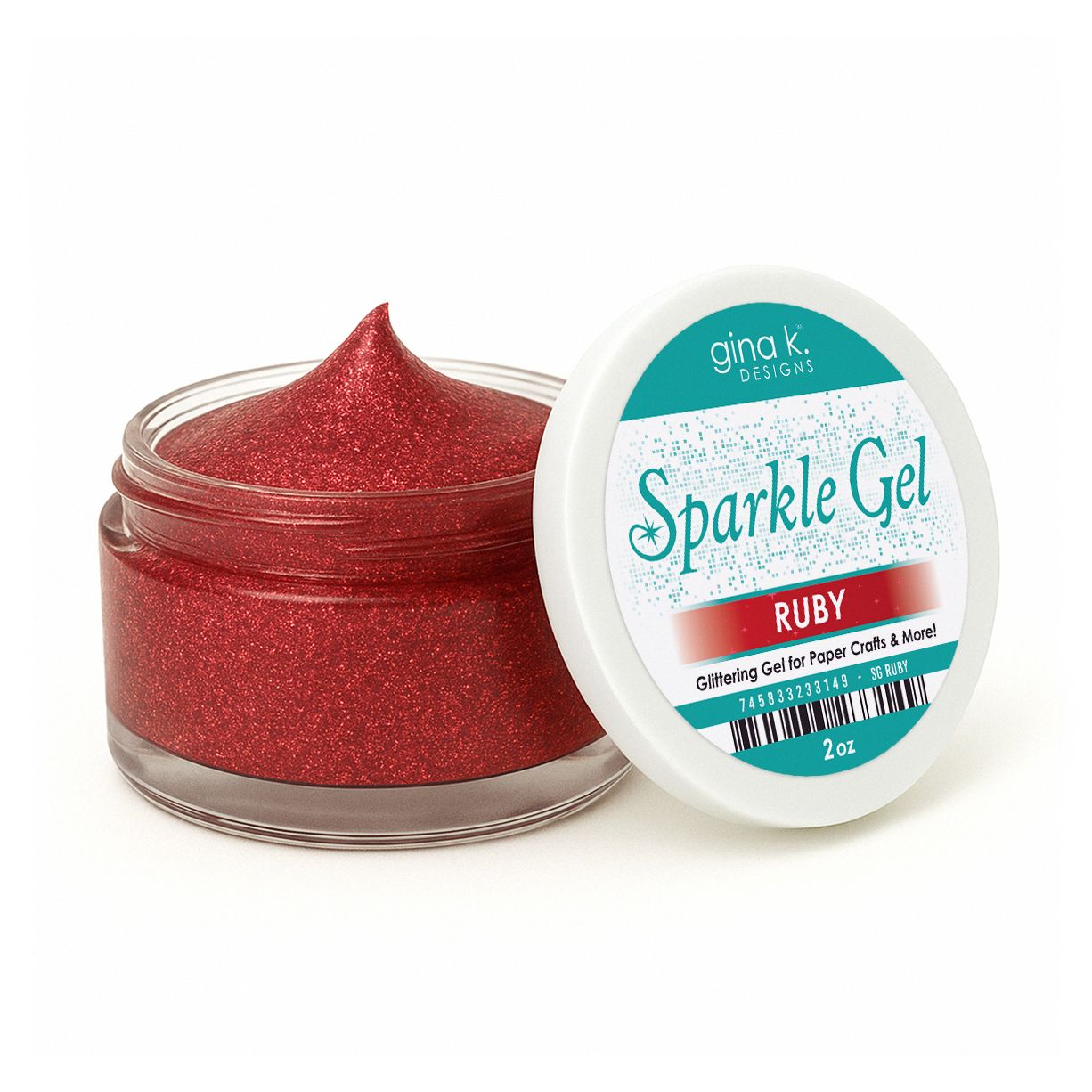 Gina K Designs Ruby Sparkle Gel spg4