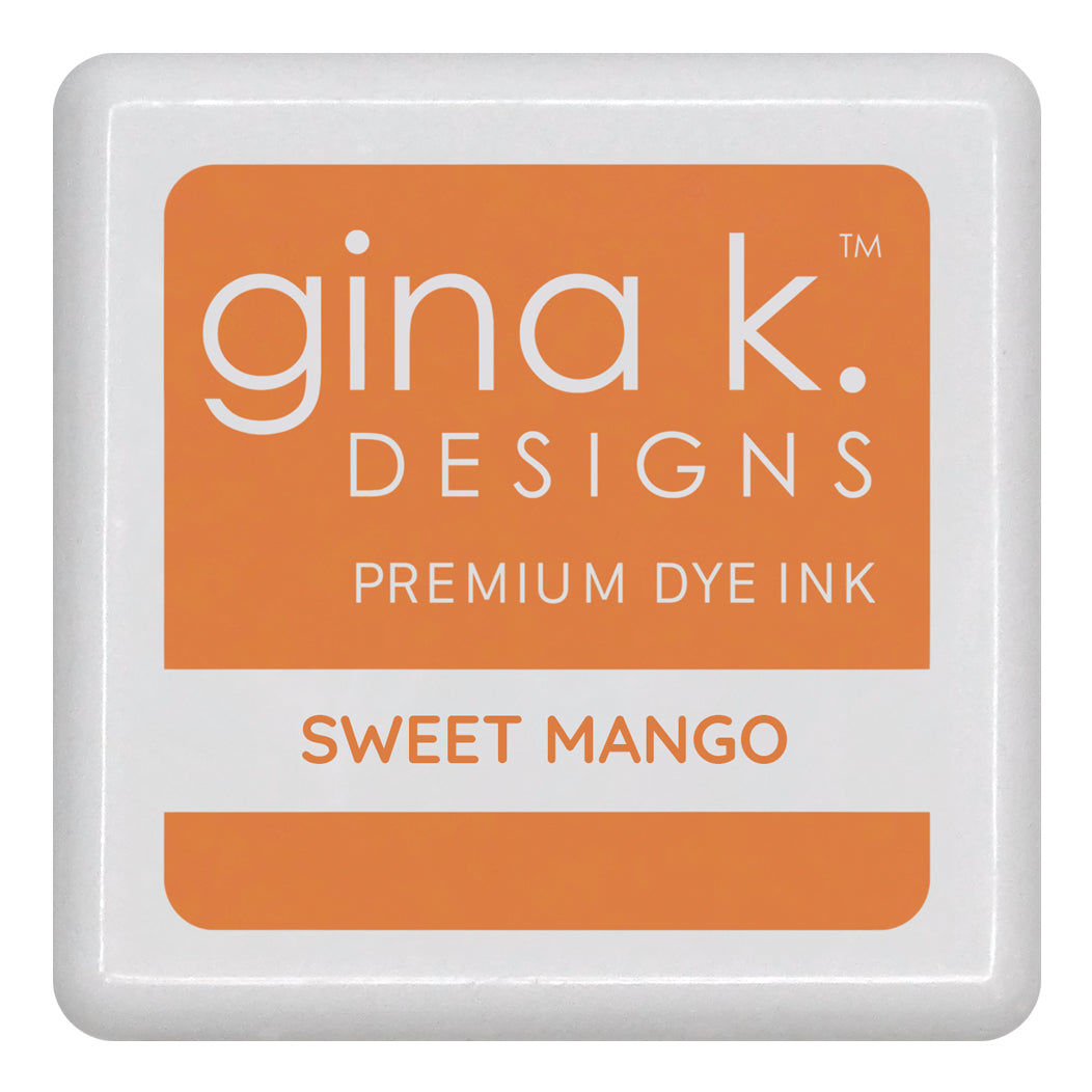 Gina K Designs SWEET MANGO Color Companions Mini Ink Pad CUBE15