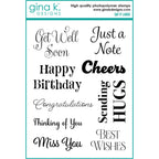 Gina K Designs Say it Large Stamps dw32