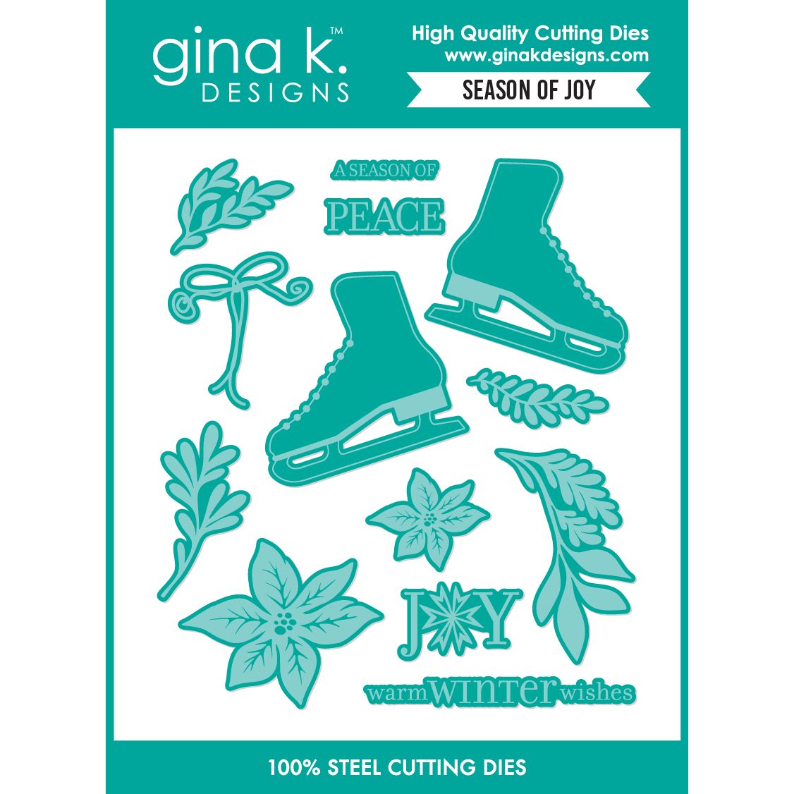 Gina K Designs Season of Joy Coordinating Dies lhdie0691